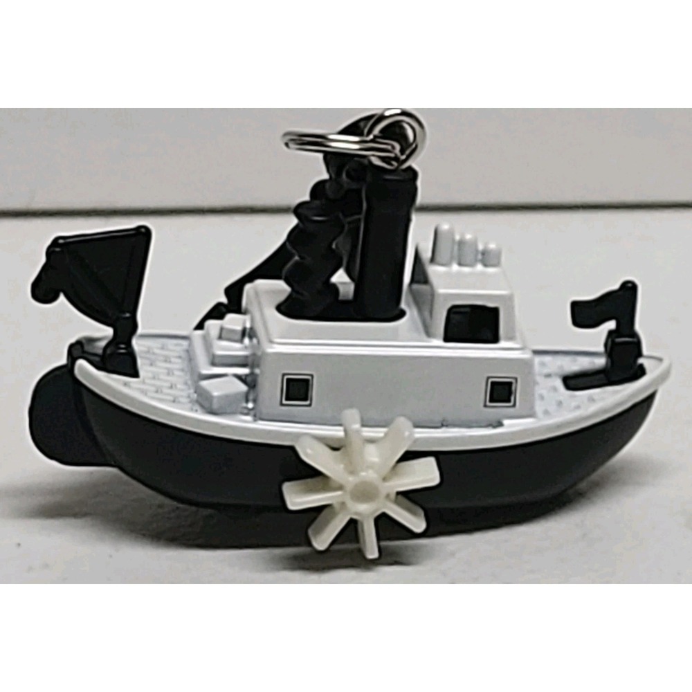 Hot Wheels Disney Steamboat Willie Diecast 1:64 Custom Keychain